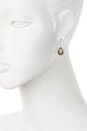 Labradorite Teardrop Earrings - SF