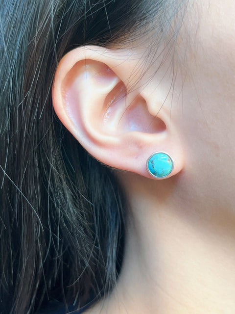 Turquoise Post Earrings - SF