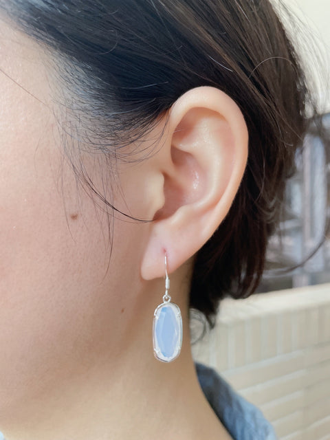 Moonstone Crystal Drop Earrings - SF