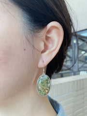 Rhyolite Jasper Statement Earrings - SF