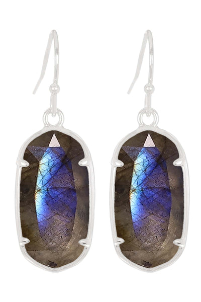 Labradorite Casey Drop Earrings - SF