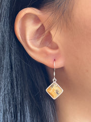 Crazy Lace Agate Rachel Drop Earrings - SF