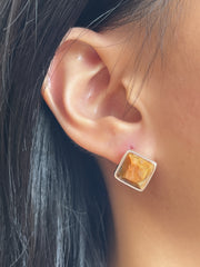 Crazy Lace Agate Rachel Post Earrings - SF