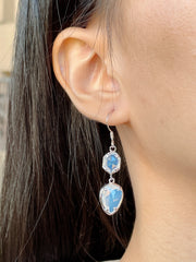 Moonstone Crystal Rosalie Earrings - SF