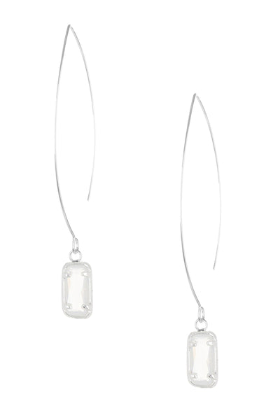 Moonstone Endless Hoop Earrings - SF