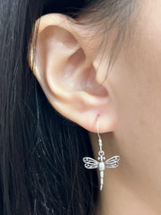 Dragonfly Drop Earrings - SF