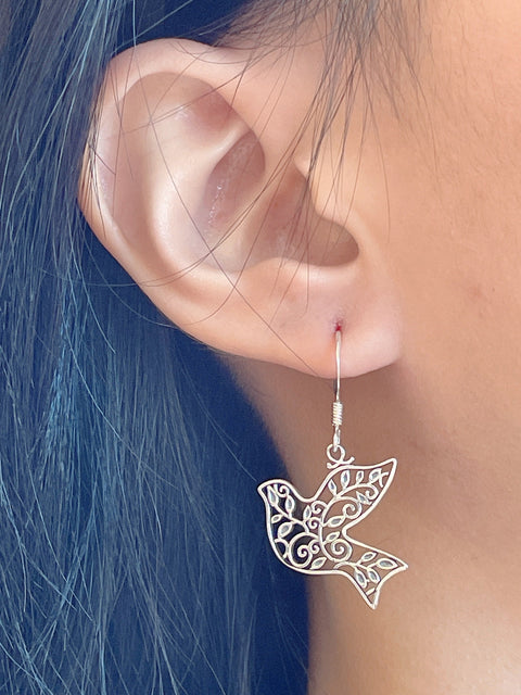 Dove Drop Earrings - SF