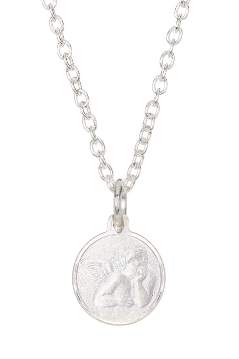 Guardian Angel Medallion Necklace - SF