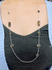 Labradorite Ashley Station Necklace - SF