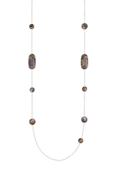 Labradorite Ashley Station Necklace - SF