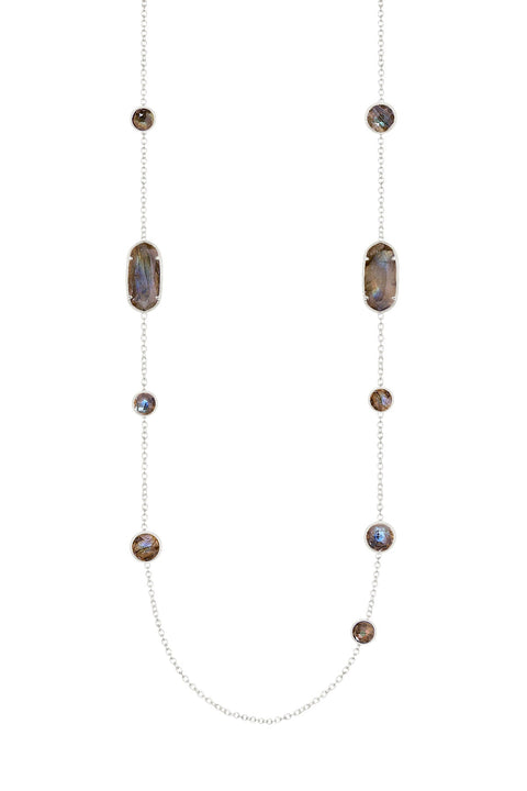 Labradorite Ashley Station Necklace - SF