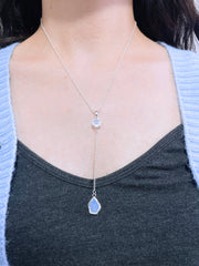 Moonstone Crystal Jennifer Y Necklace - SF