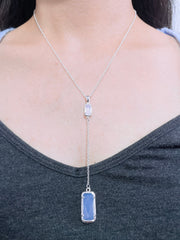 Moonstone Crystal Rachel Y Necklace - SF