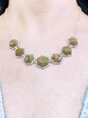 Unakite Statement Necklace - SF