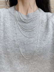 Silver Plated 2mm Rope Chain - SP