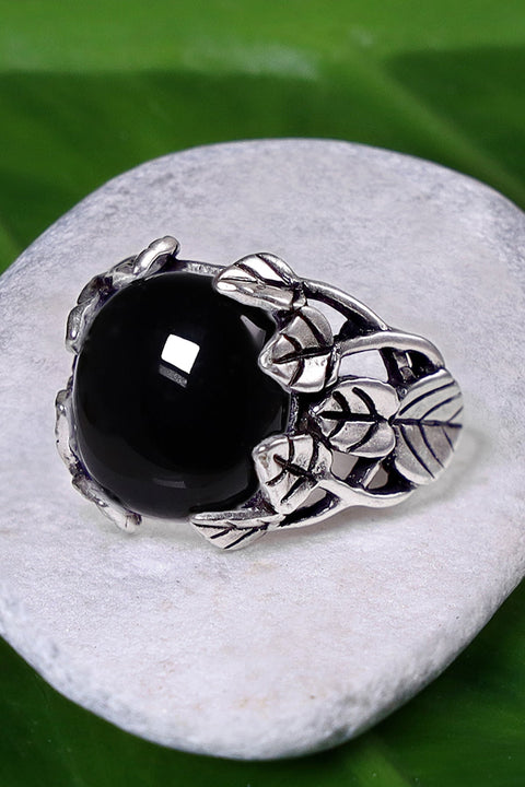 Black Onyx Garden Ring - SF