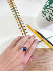 Lapis Round Ring - SF