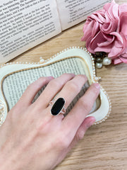 Black Onyx Casey Ring - SF