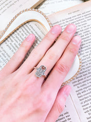 Sterling Silver Hamsa Ring - SS