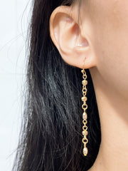 Beaded Drop Earrings - GF