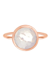 Moonstone Crystal Lollipop Ring - SF