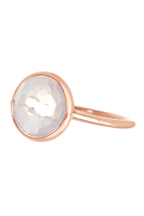 Moonstone Crystal Lollipop Ring - SF