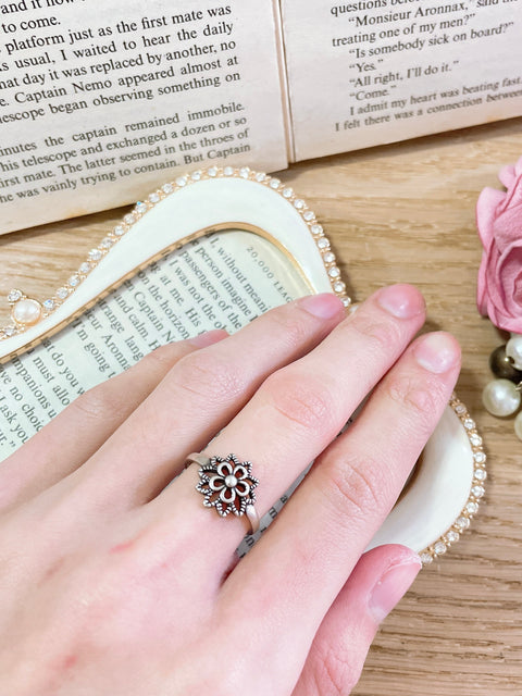 Hyacinth Flower Blossom Ring - SF