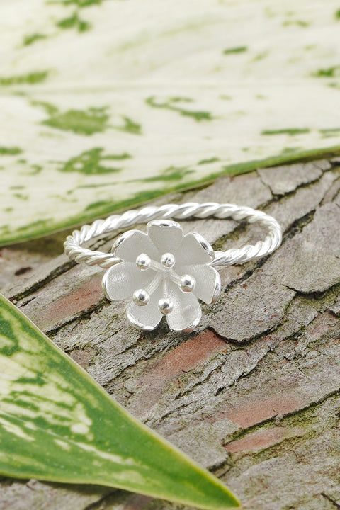 Handmade Flower Blossom Ring - SF