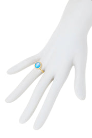 Cotton Candy Ring In Created Opal - GF