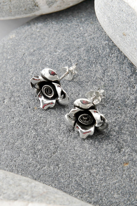 Rose Blossom Post Earrings - SF