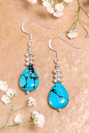 Turquoise Santa Fe Earrings - SF