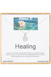 'Healing' Boxed Charm Necklace - SF