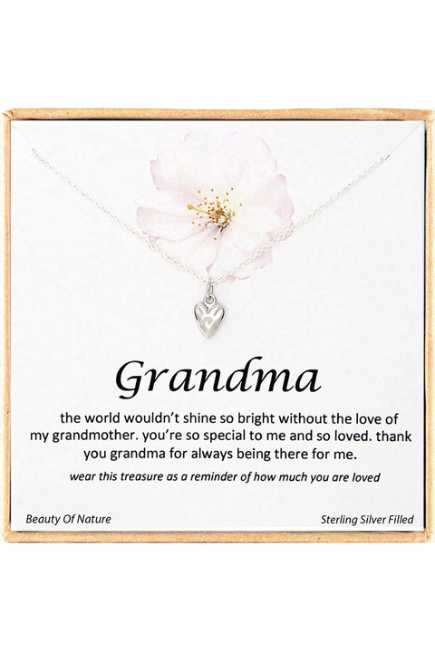 'Grandma' Boxed Charm Necklace - SF