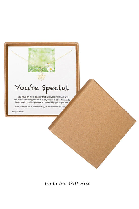 'You're Special' Boxed Charm Necklace - GF