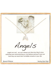 'Angels' Boxed Charm Necklace - SF