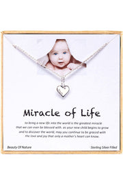 'Miracle Of Life' Boxed Charm Necklace - SF