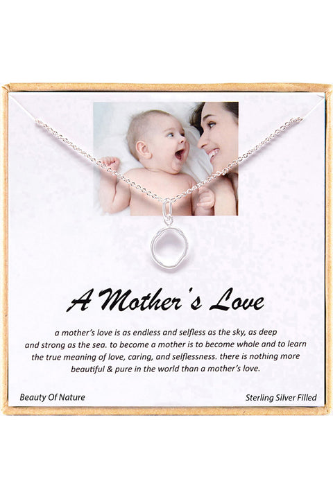 'A Mother's Love' Boxed Charm Necklace - SF