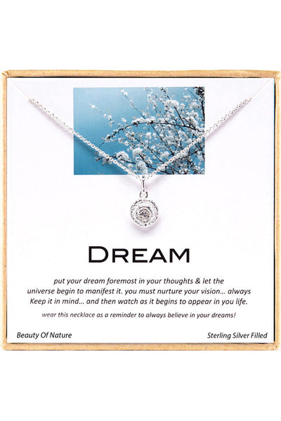 'Dream' Boxed Charm Necklace - SF