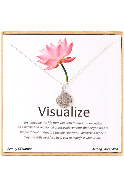 'Visualize' Boxed Charm Necklace - SF