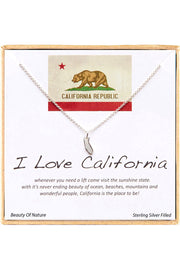 'I Love California' Boxed Charm Necklace - SF