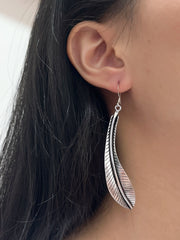 Arjuna Leaf Drop Earrings - SF