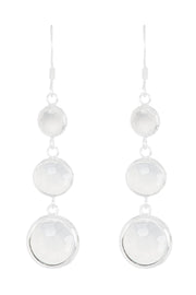 Moonstone Crystal Stephanie Earrings - SF