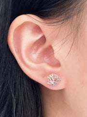 Lotus Post Earrings - SF