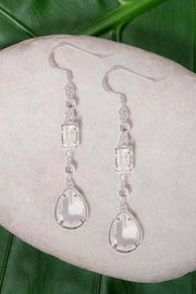 Moonstone Crystal Felicity Earrings - SF