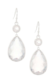 Moonstone Crystal Stephanie Earrings - SF