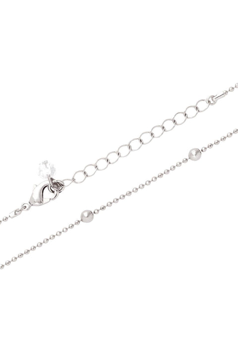 Silver Plated 1mm Bead Chain - SP