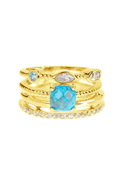 Mantra Stack Ring Set - GF