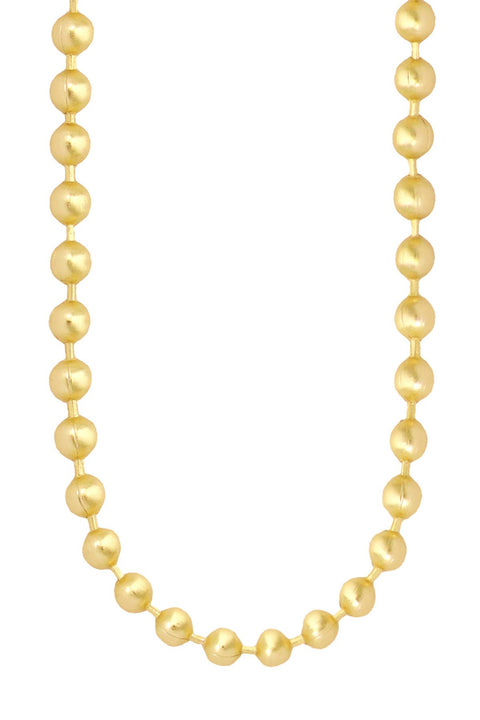 14k Gold Plated 2mm Bead Chain - GP