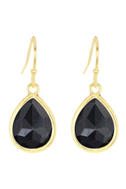 Hematite Teardrop Earrings - GF