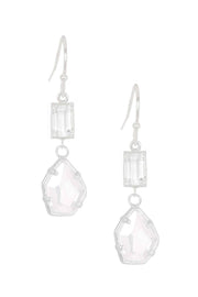 Moonstone Crystal Irene Earrings - SF